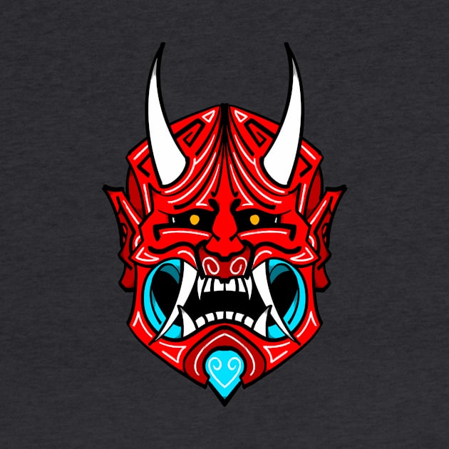 Oni Mask by PixelsbyOB